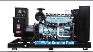 200KVA प्राकृतिक गैस जनरेटर सेट पावर समाधान