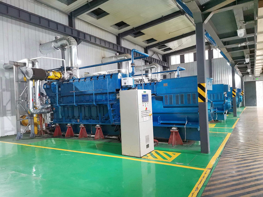 अच्छी कीमत 1500KW 1.5MW प्राकृतिक गैस बायोगैस जनरेटर सेट पावर स्टेशन ओपन कंटेनर ऑनलाइन