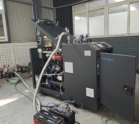 अच्छी कीमत 88.8% Overall Efficiency Natural Gas CHP Heat And Power Co-generation Unit 20KW 25KVA ऑनलाइन