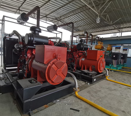 अच्छी कीमत 200kW प्राकृतिक गैस जनरेटर सेट SP200N 50Hz 60Hz ऑनलाइन