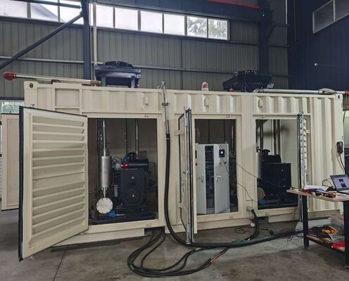 अच्छी कीमत प्रीमियम 50 हर्ट्ज 60 हर्ट्ज उच्च दक्षता कम शोर 120kW 150KVA प्राकृतिक गैस पिस्टन यूनिट GPU ऑनलाइन