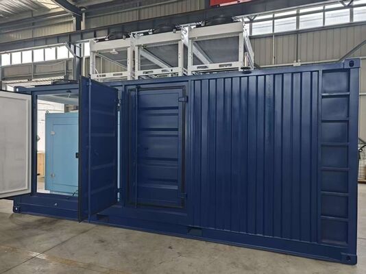 अच्छी कीमत 200kW रेटेड पावर नेचुरल गैस सीएचपी जनरेटर जिसमें 86.1% समग्र दक्षता और हीट रिकवरी सिस्टम है ऑनलाइन