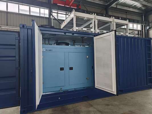 अच्छी कीमत प्रीमियम 160-200 किलोवाट प्राकृतिक गैस बायोगैस सीएचपी जनरेटर 86.1% समग्र दक्षता और गर्मी वसूली प्रणाली के साथ ऑनलाइन