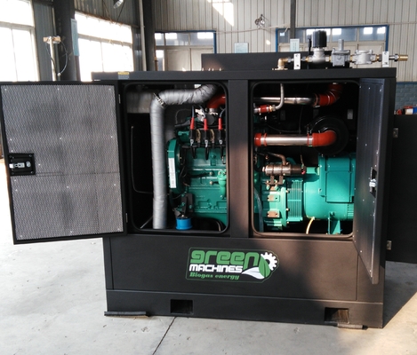 अच्छी कीमत Biogas CHP BHKW 30KW 40KVA CE Certified For Heating Hot Water Farm Power Supply ऑनलाइन